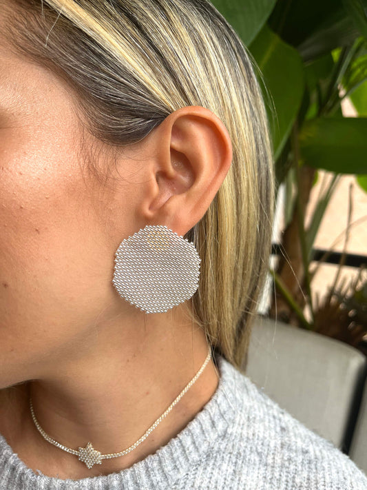 Aretes Luna Llena
