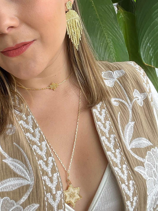 Choker Estrella Dorada