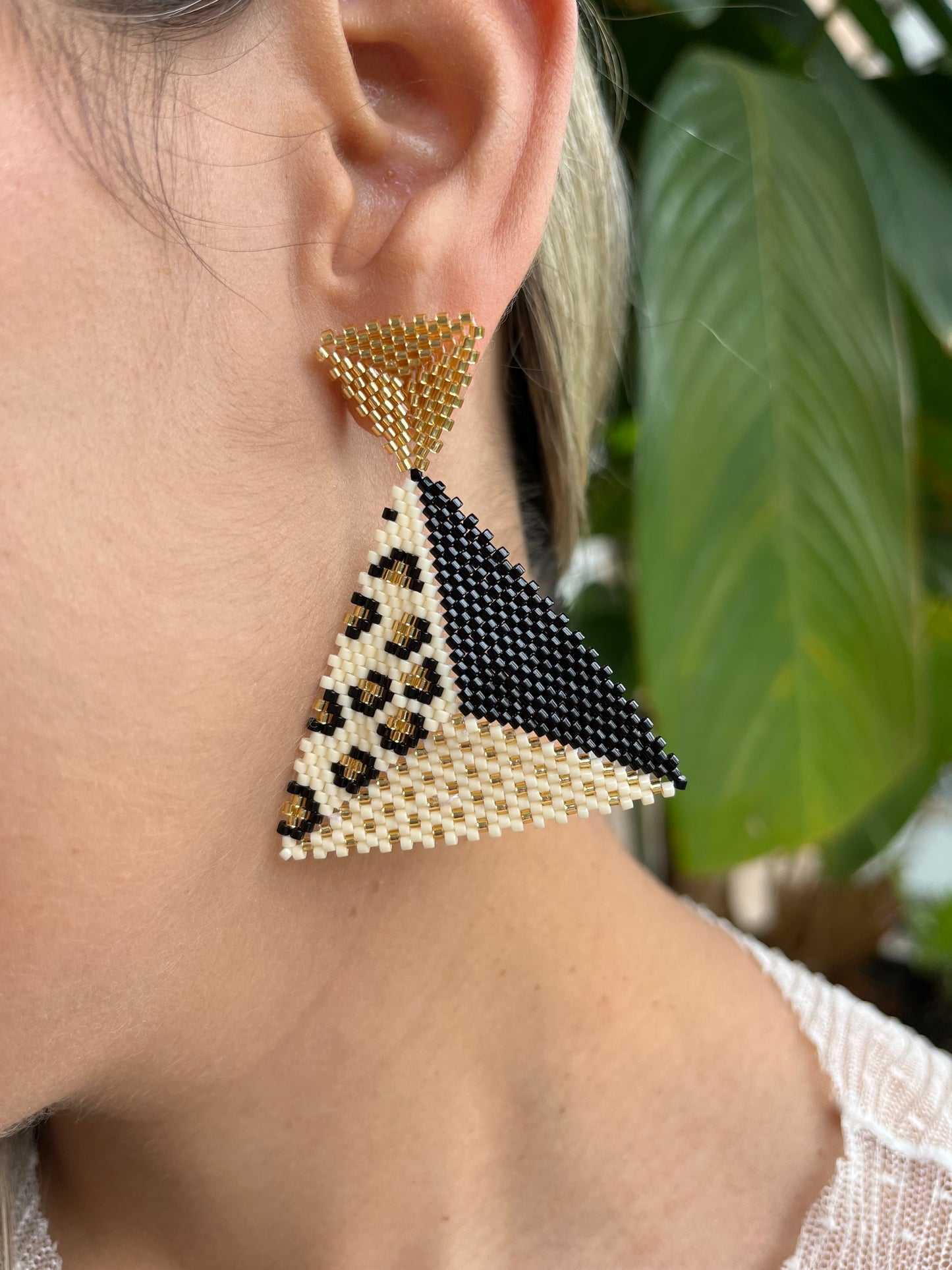 Aretes Triángulos Amazonas