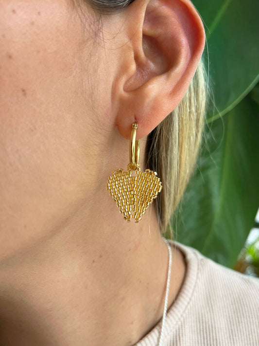 Aretes Corazón