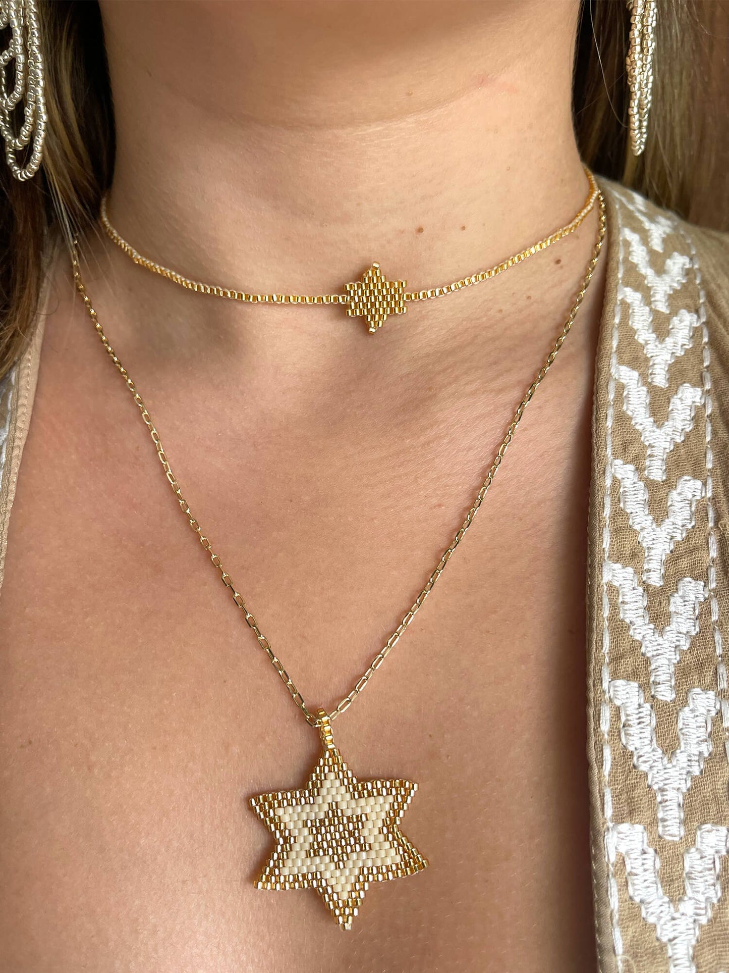 Choker Estrella Dorada