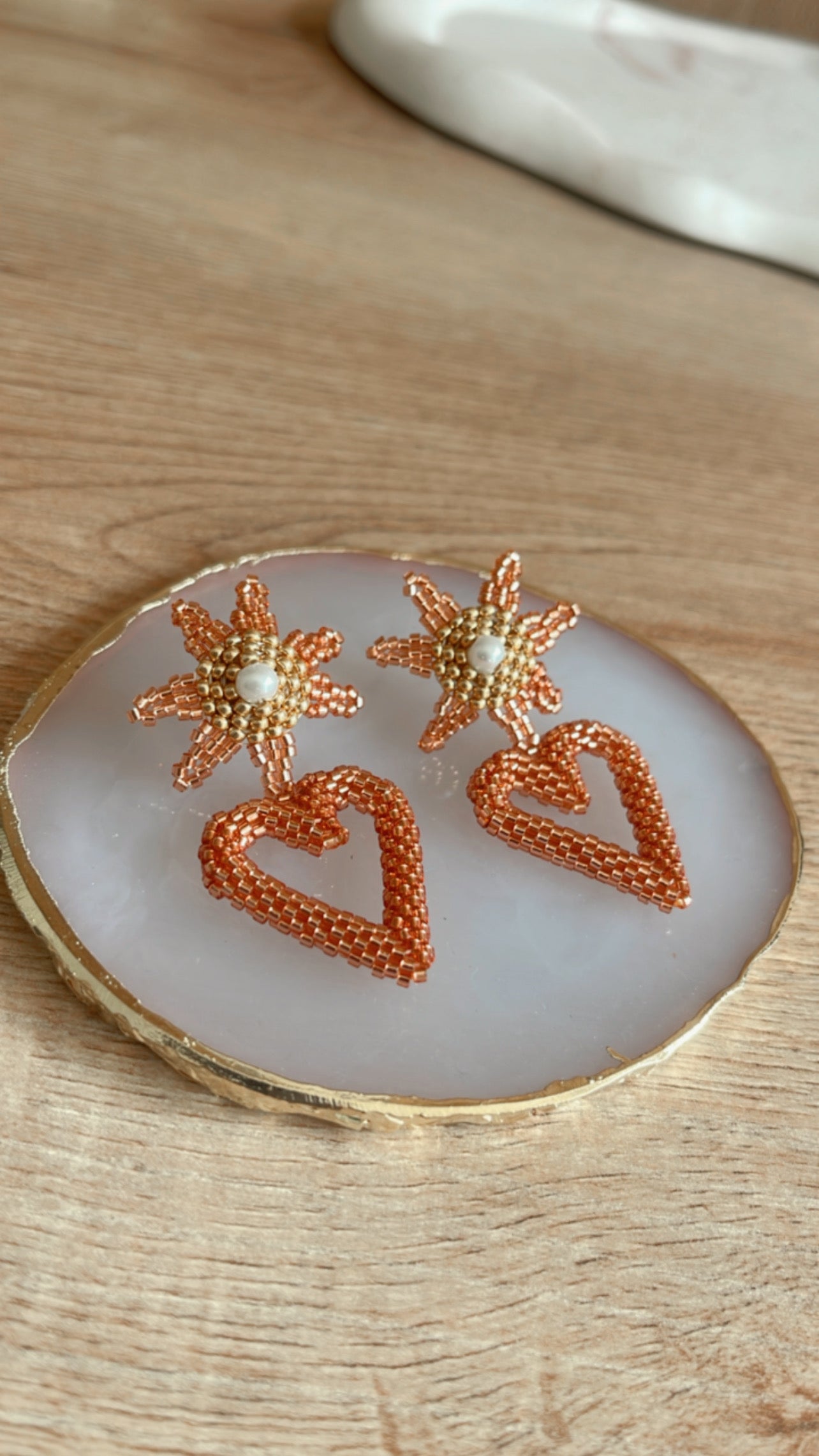 Corazón Oro Rosa