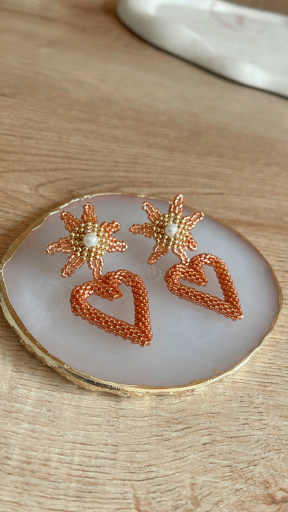 Corazón Oro Rosa